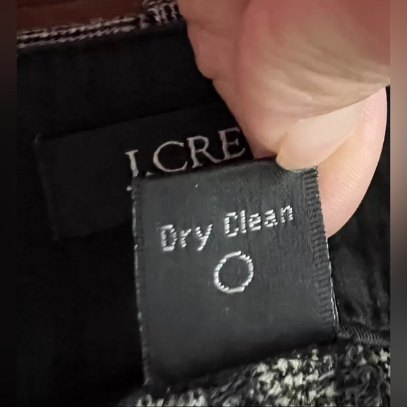 J.CREW Classic βMinnie Pantβ Lightweight Wool Plaid Cropped Trousers - Picture 5 of 6